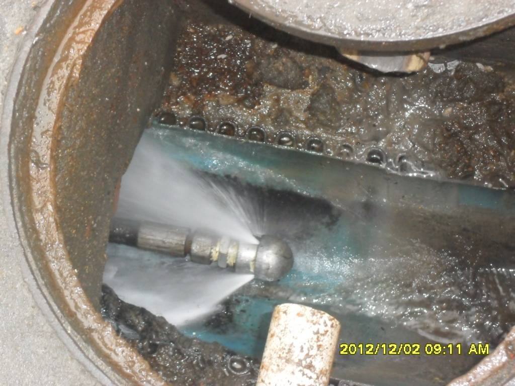 大新污水管道高压清洗